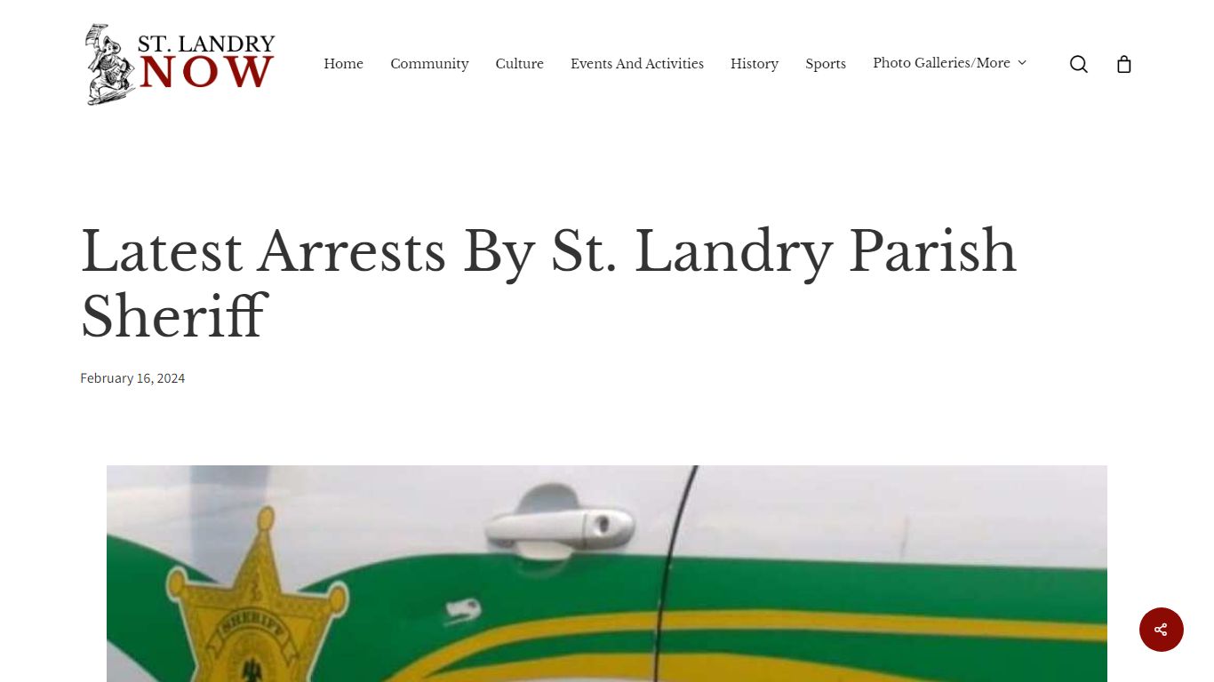 Latest Arrests By St. Landry Parish Sheriff