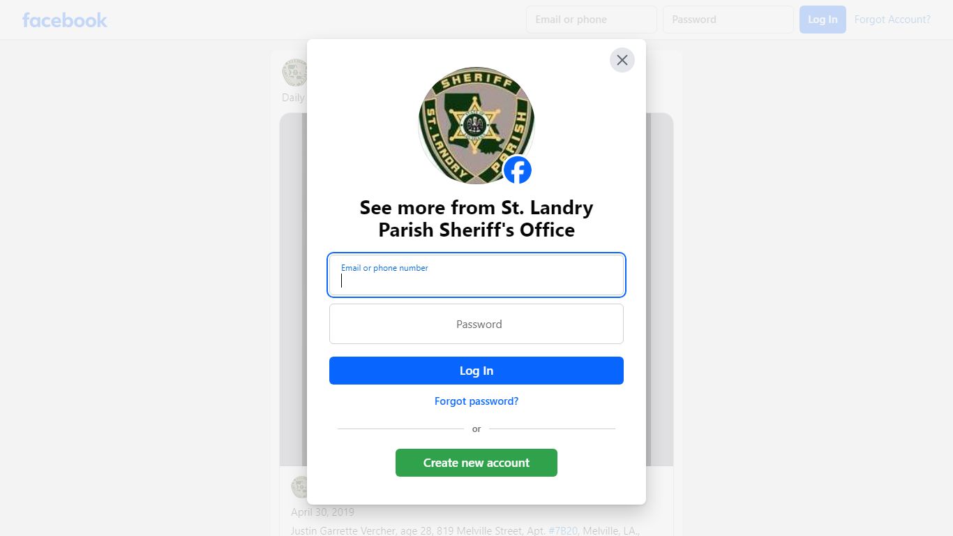 Daily Arrest Report - St. Landry Parish Sheriff's Office - Facebook